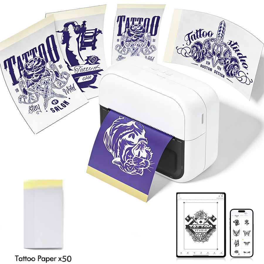 C50 Mini Wireless Tattoo Print - Commercial Book Printing Machines review and price